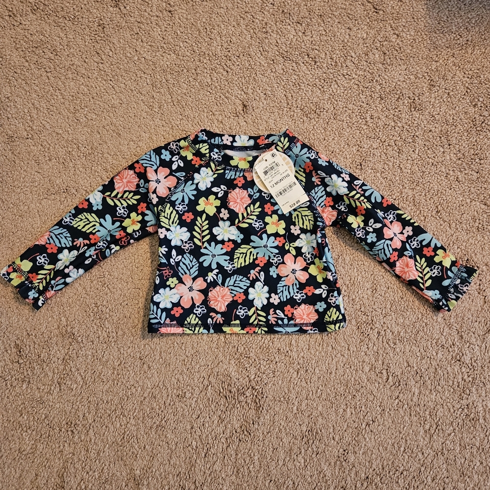 📌3for$10 NWT Baby Swim Top 12m